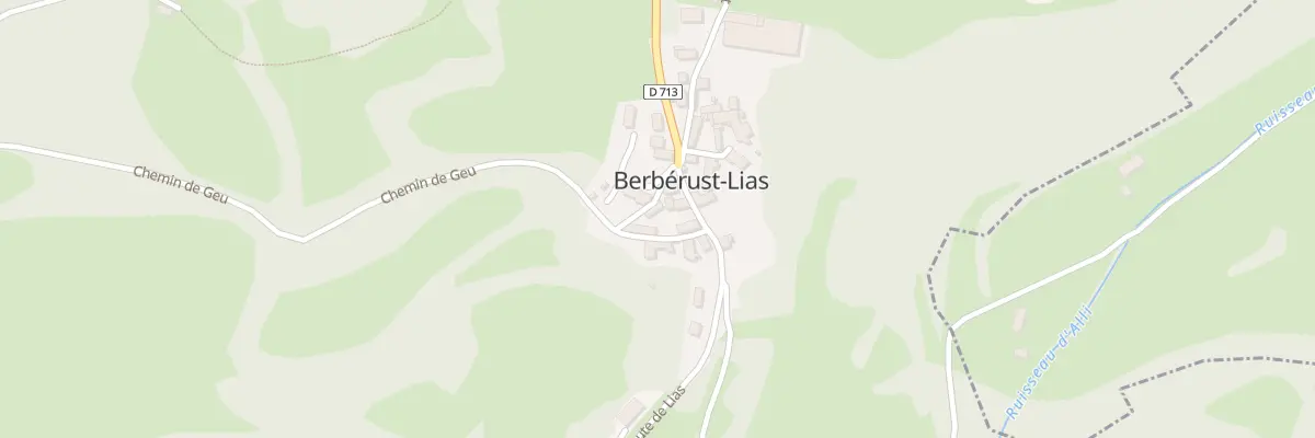 Plan du 5008 Berberust à Berbérust-Lias