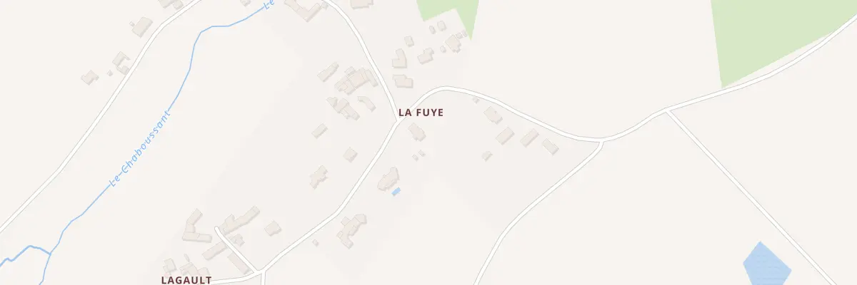 Plan du 12 La Fuye à Lezay