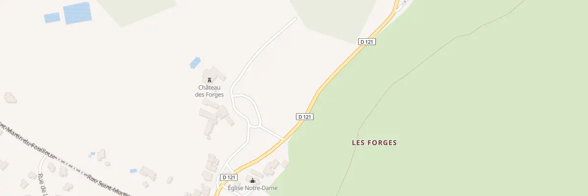 Plan du 15 Rue du Château aux Forges