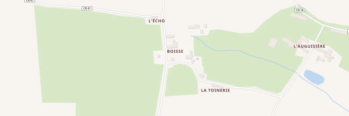 Plan du 6 Boisse à Pezé-le-Robert