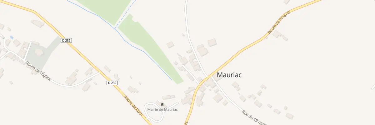 Plan du 12 Le Vieux Bourg à Mauriac