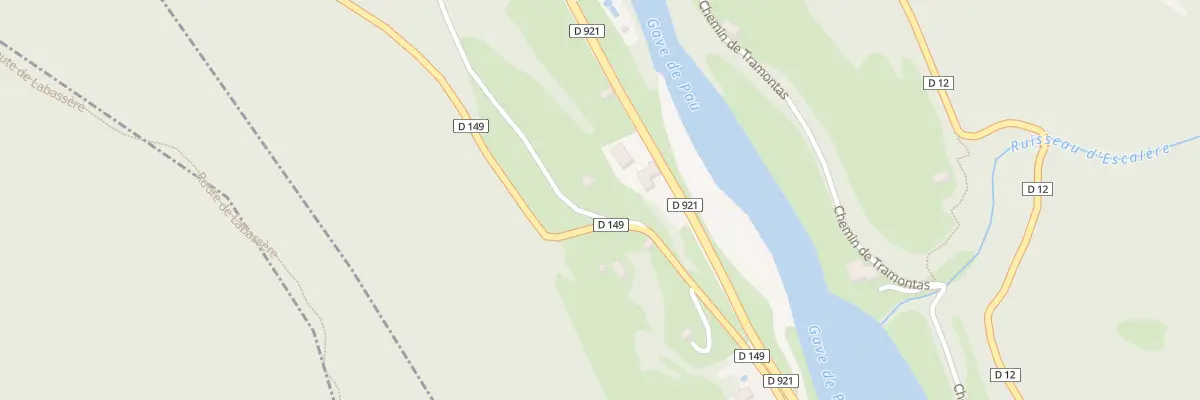 Plan du 2 Rte de Viscos à Saligos