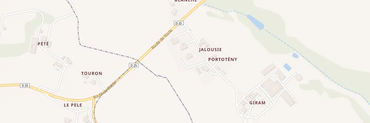 Plan du 5110 A Giram à Urgosse