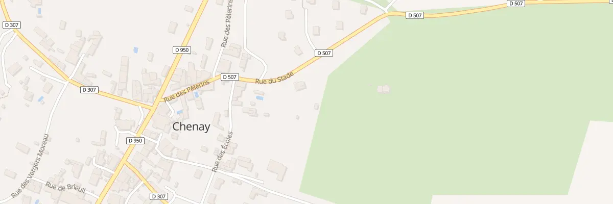 Plan du 4 Rue du Stade à Chenay