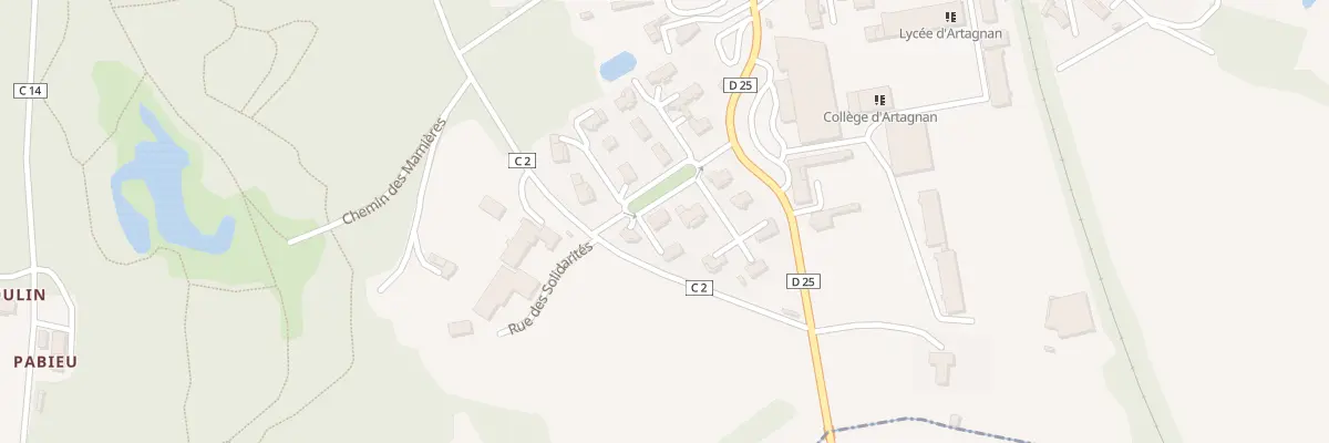 Plan du 4 Rue de la Tuilerie à Nogaro