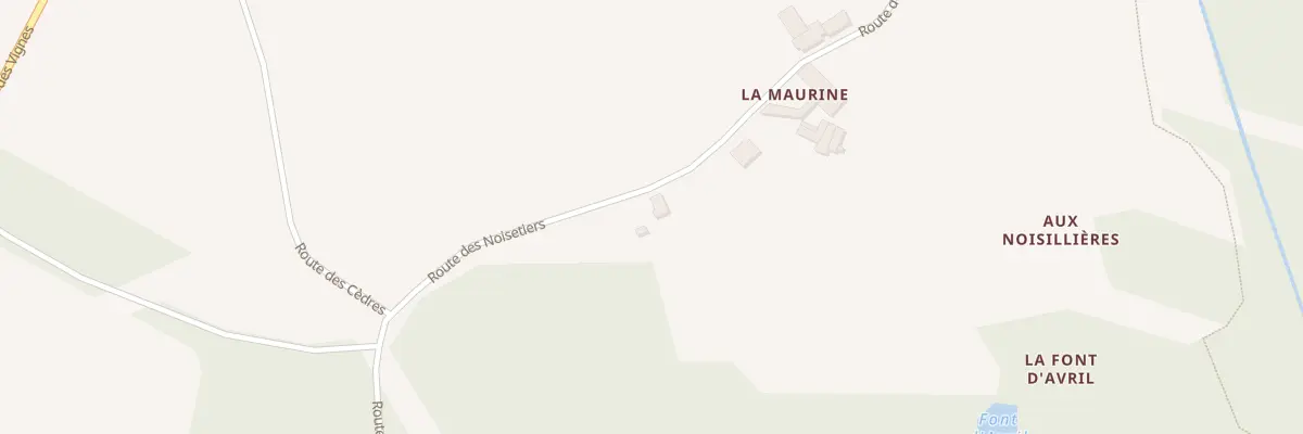 Plan du 5025 La Morine à La Genétouze