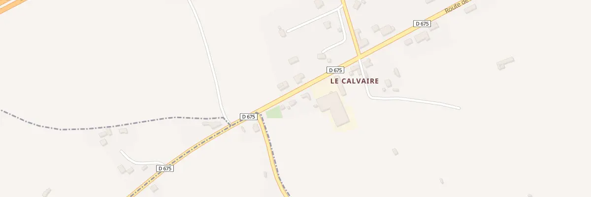 Plan du 5030 Le Calvaire à Angerville