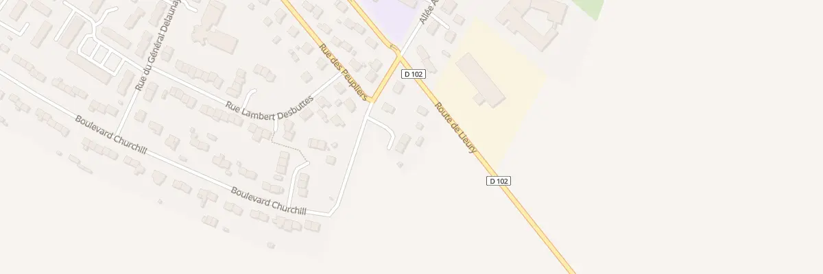 Plan du 93 Bd Churchill à Saint-Pierre-en-Auge