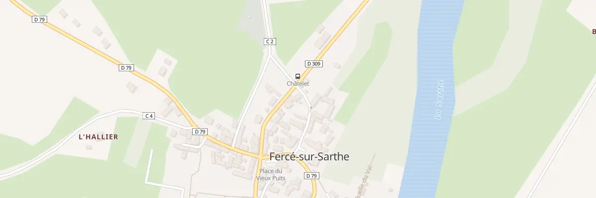 Plan du 14 Rue du Mans à Fercé-sur-Sarthe
