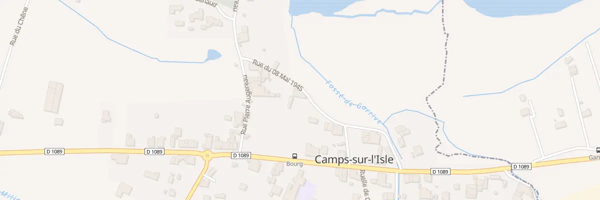 Plan du 45 Le Bourg Sud à Camps-sur-l’Isle