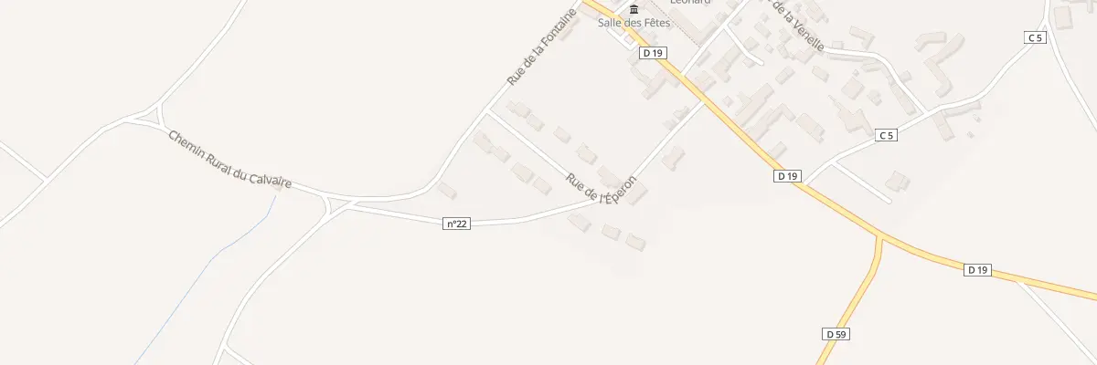 Plan du 8 Rue de l’Eperon à Ranton