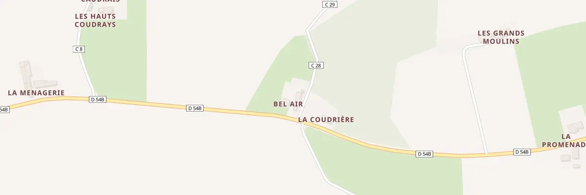 Plan du 5117 Bel Air à Courcelles-la-Forêt