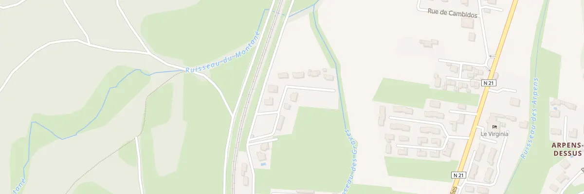 Plan du 30 Rue du Stade à Adé