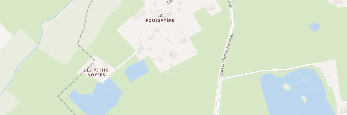 Plan du 17 Che de la Foussayere à Clermont-Créans