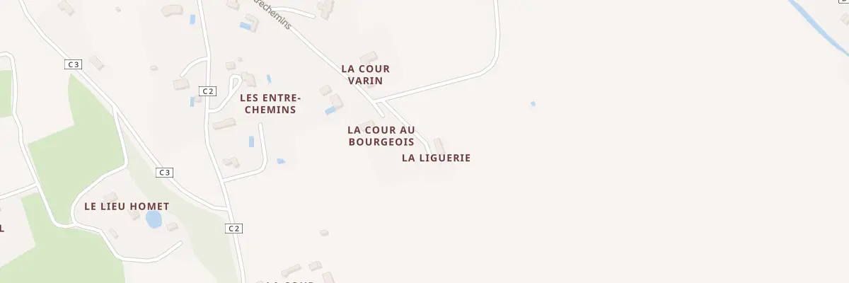 Plan du 5083 La Liguerie à Douville-en-Auge
