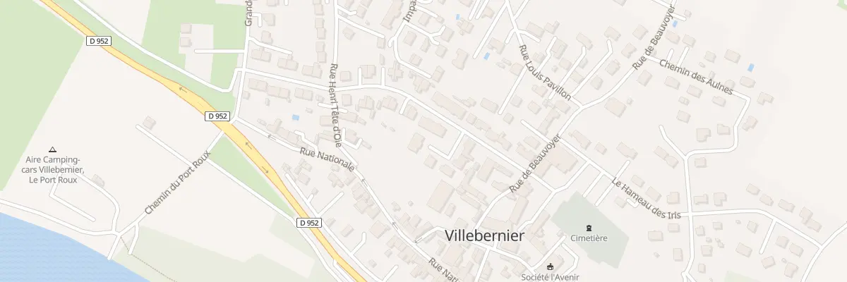 Plan du 11 Imp des Mouettes à Villebernier