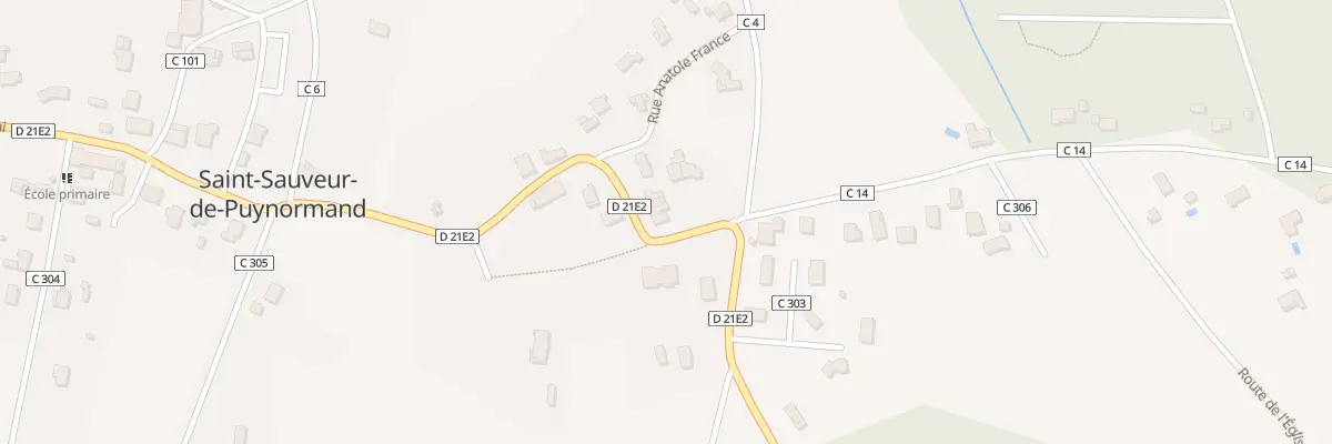 Plan du 13 Rte de Puynormand à Saint-Sauveur-de-Puynormand