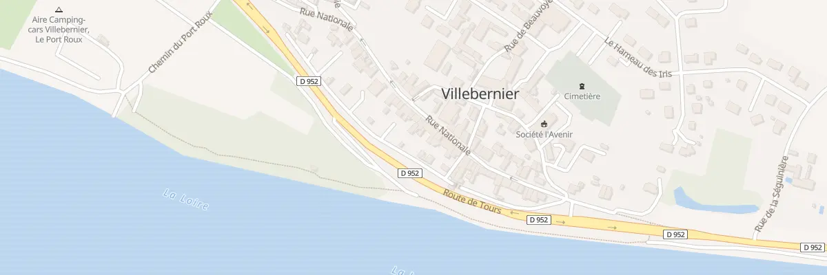 Plan du 41 Rue Nationale à Villebernier