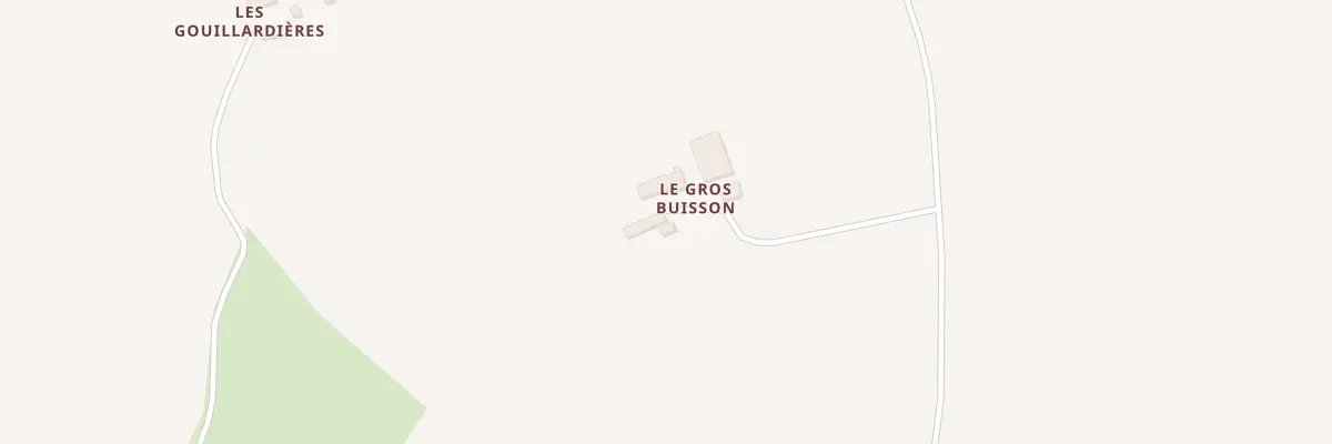 Plan du 5229 Gros Buisson à Crissé