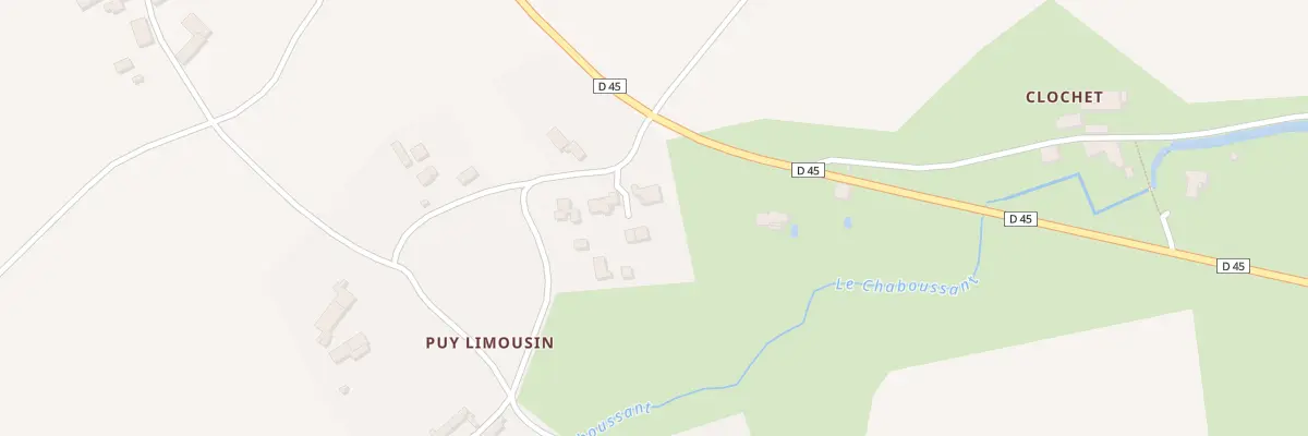Plan du 1 Puy Limousin à Lezay