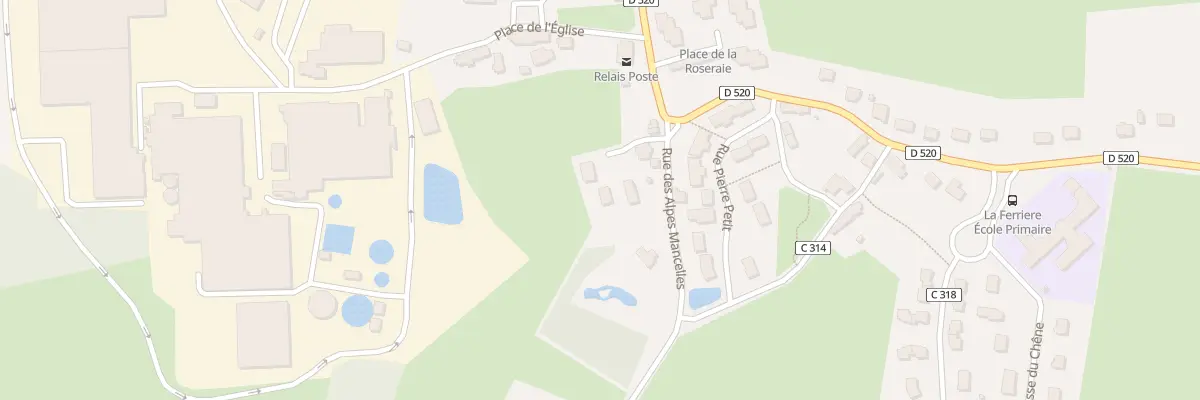 Plan du 22 Rue des Alpes Mancelles à La Ferrière-Bochard
