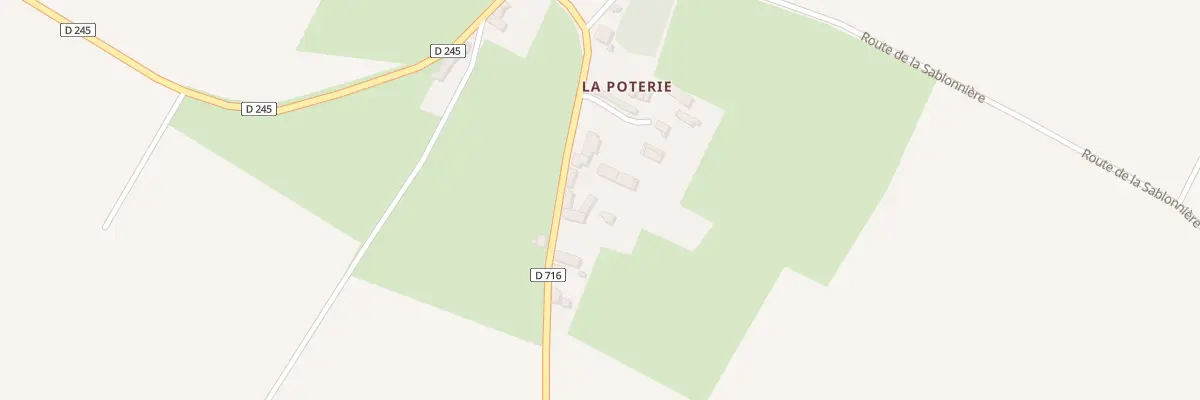 Plan du 193 Rte de la Fresnaye à Guêprei