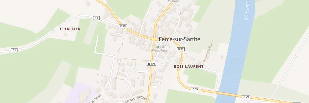 Plan du 1B Rue de Noyen à Fercé-sur-Sarthe