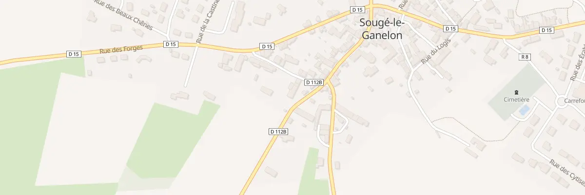 Plan du 2 Rue de la Grouas à Sougé-le-Ganelon