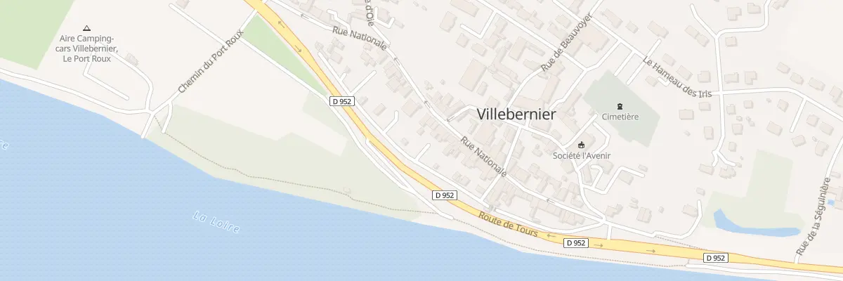 Plan du 49 Rue Nationale à Villebernier