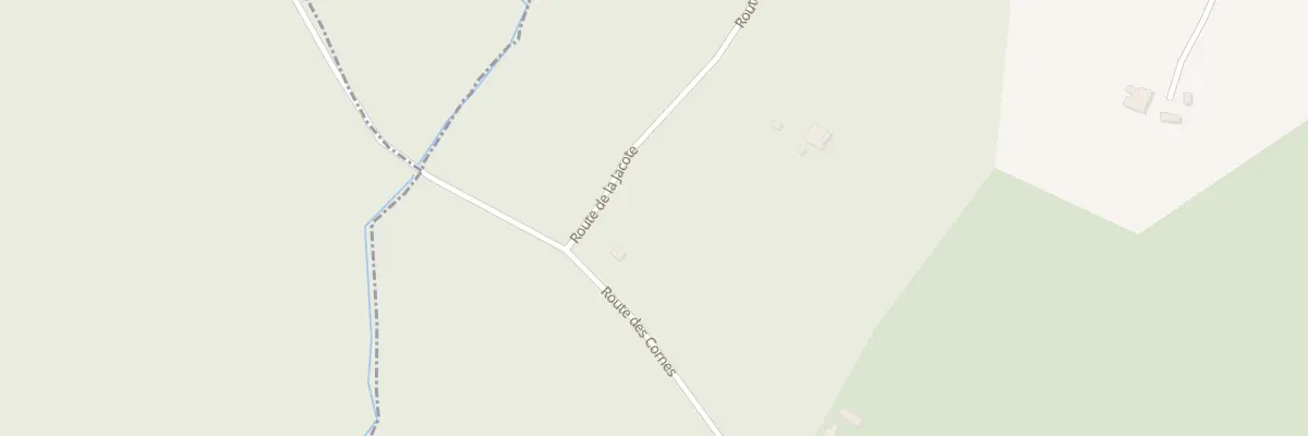 Plan du 2 Les Cornes à Cours-les-Bains