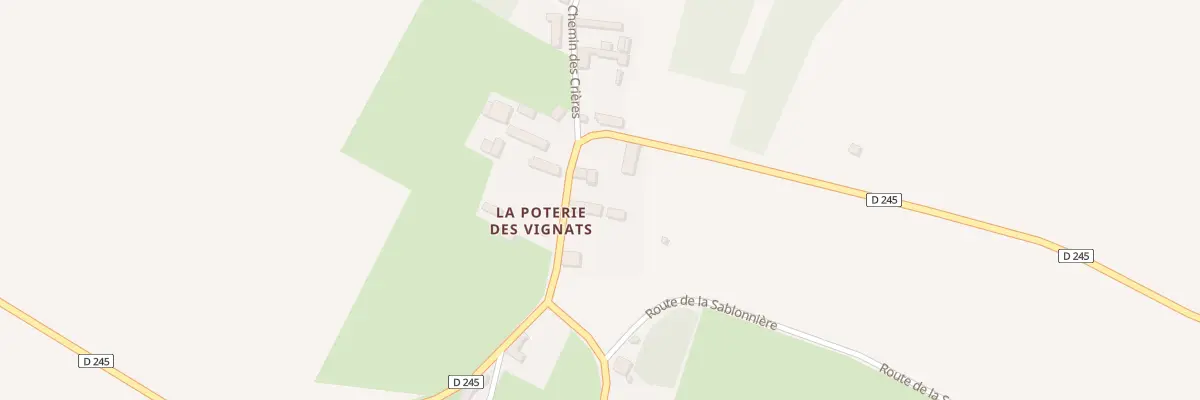Plan du 1290 Rte de la Sablonnière à Guêprei