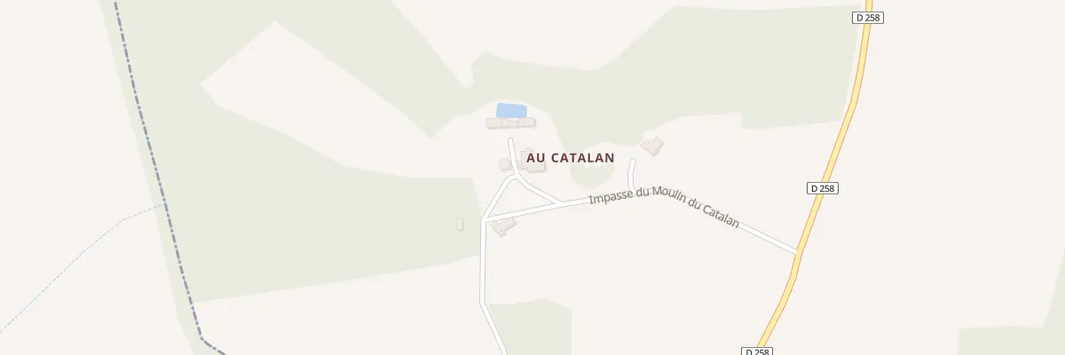 Plan du 24 Imp du Moulin du Catalan à Ayzieu