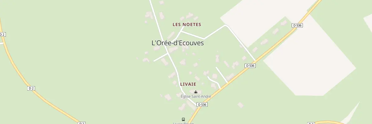 Plan du 8 Rue de l’Eglise à L’Orée-d’Écouves