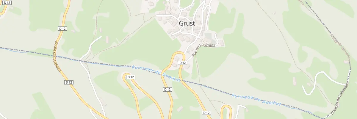 Plan du 101 Rte de l’Ardiden à Grust