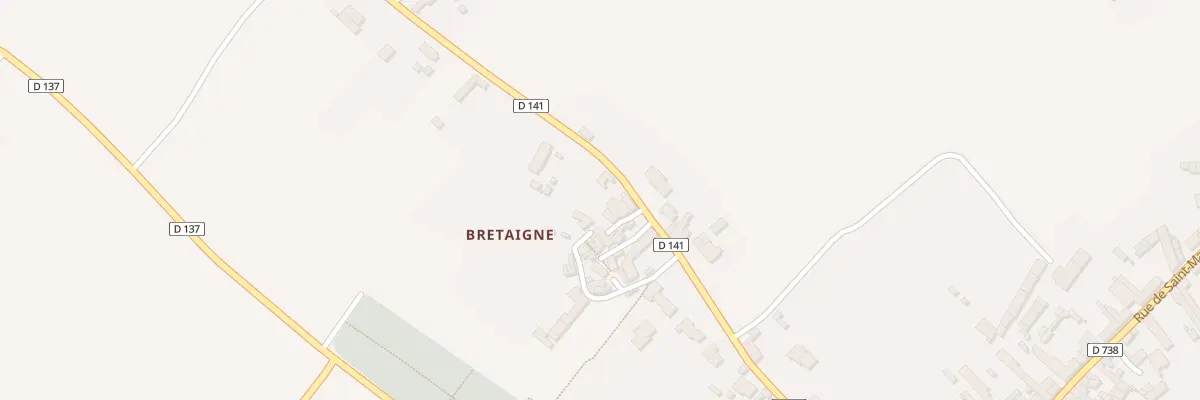 Plan du 4 Imp de Bretaigne à Thénezay