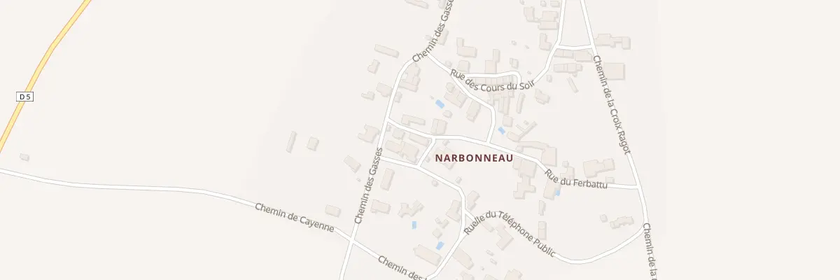 Plan du 4 Rue du Ferbattu à Pamproux