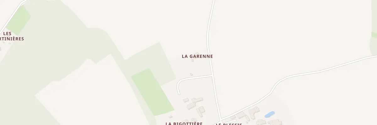 Plan du 5418 La Garenne à Clermont-Créans