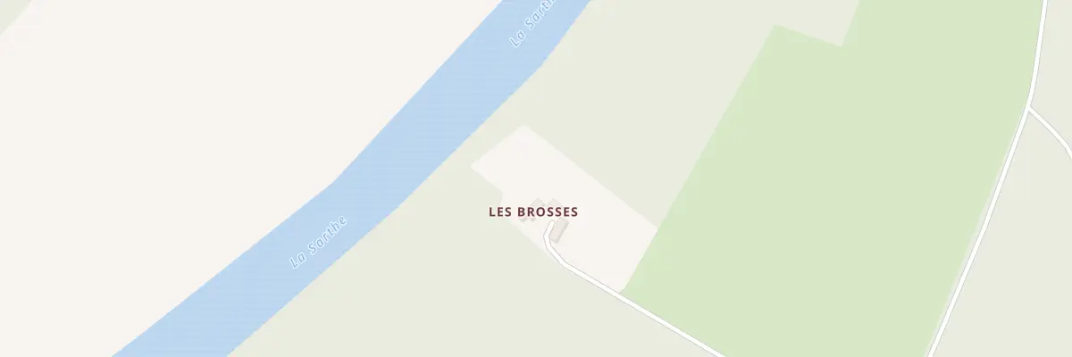 Plan du 5055 La Grande Brosse à Fercé-sur-Sarthe