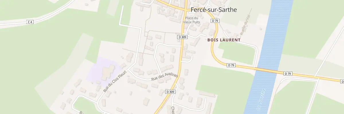 Plan du 14 Rue de Noyen à Fercé-sur-Sarthe