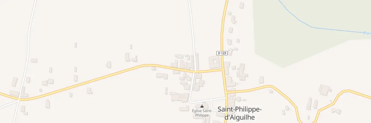Plan du 21 Bourg Ouest à Saint-Philippe-d’Aiguilhe