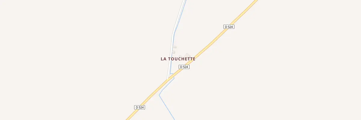 Plan du 5561 La Touchette à Vasles