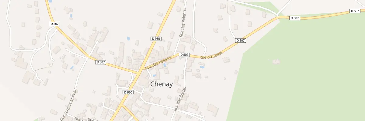 Plan du 5035 Rue des Ecoles à Chenay