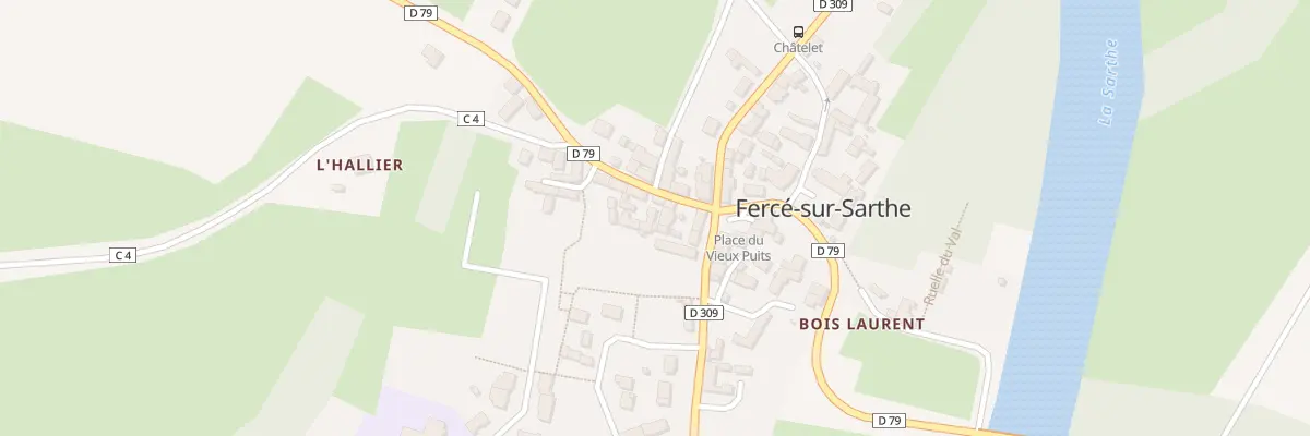 Plan du 3 Rue du Clos Des Vignes à Fercé-sur-Sarthe