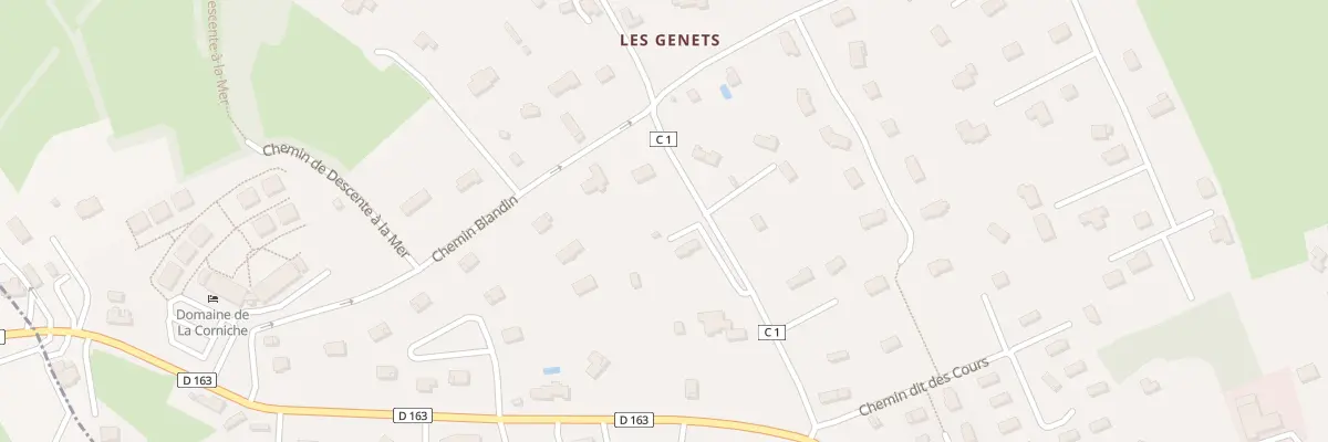 Plan du 179 Che de l’Église à Auberville