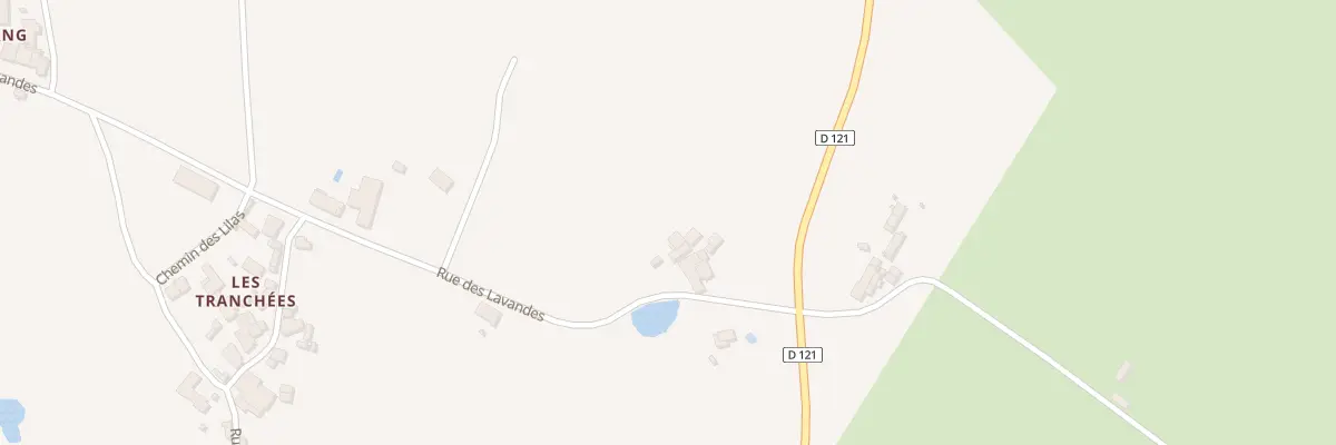 Plan du 5036 Les Brousses Collin aux Forges
