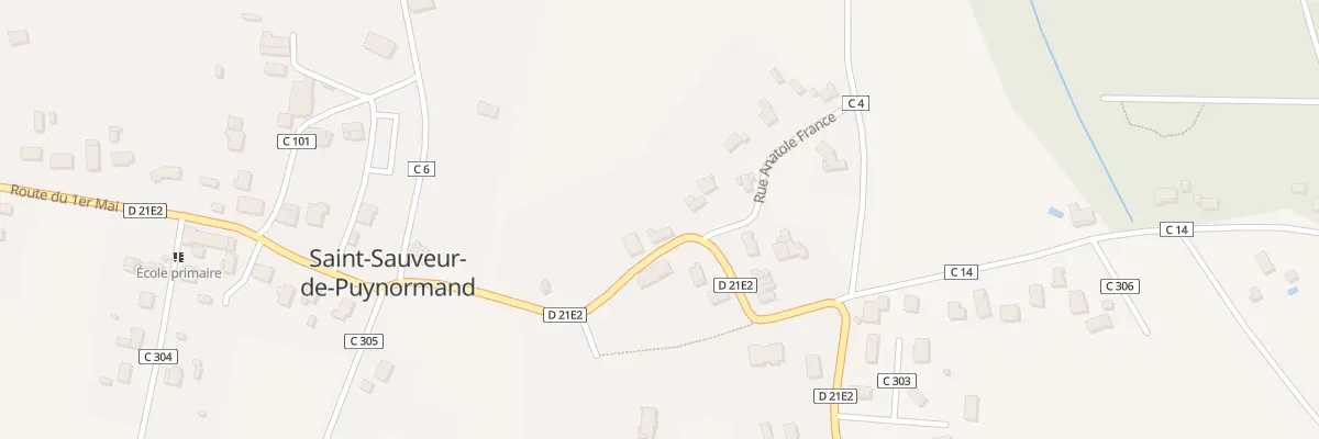 Plan du 5 Rte de Puynormand à Saint-Sauveur-de-Puynormand