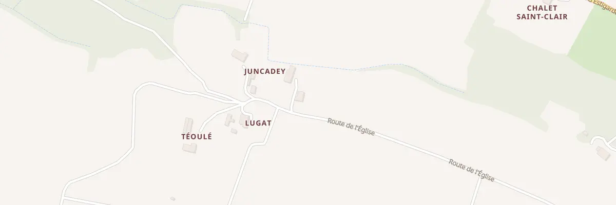 Plan du 60 Juncadey à Herré