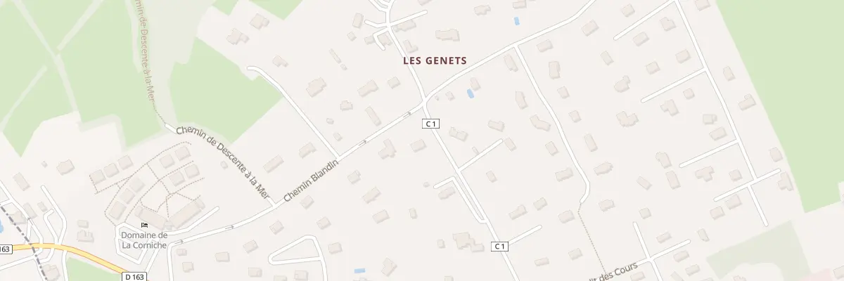 Plan du 1375 Chemin Blandin à Auberville