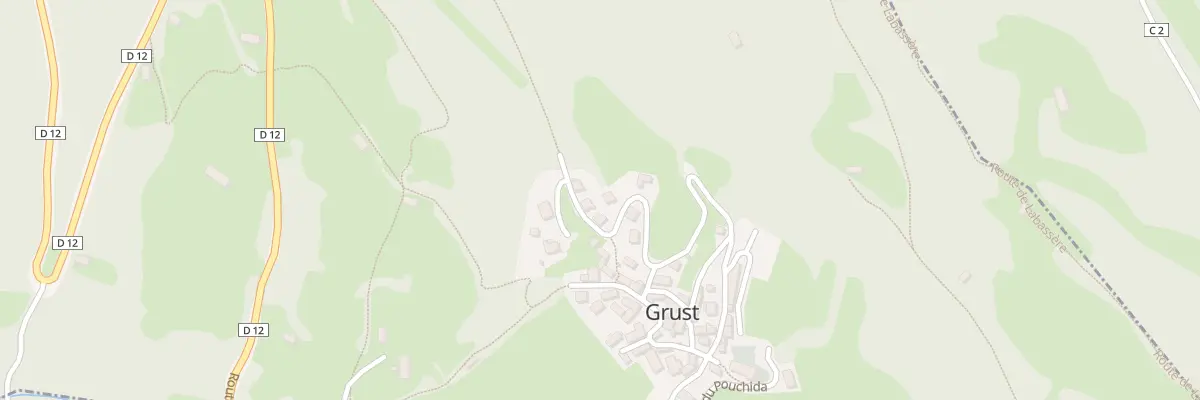Plan du 4 Les Estives de Grust à Grust