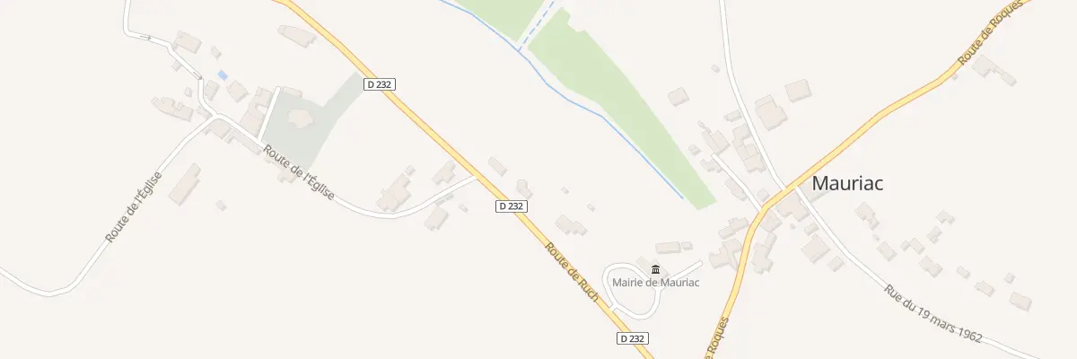 Plan du 16 Le Vieux Bourg à Mauriac